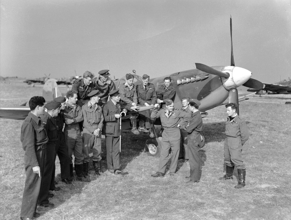 Spitfire pilots